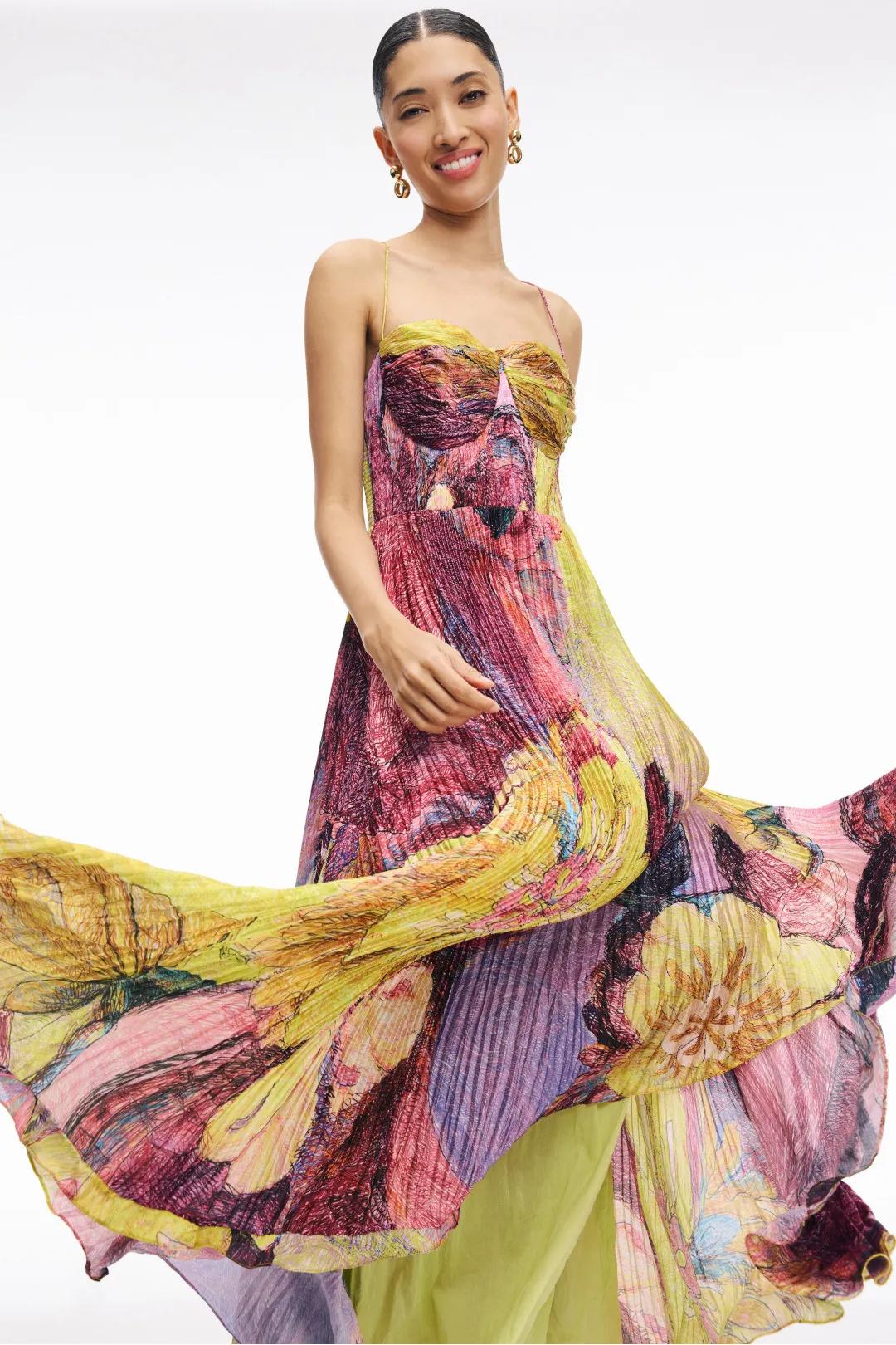 Print Maxi Dress