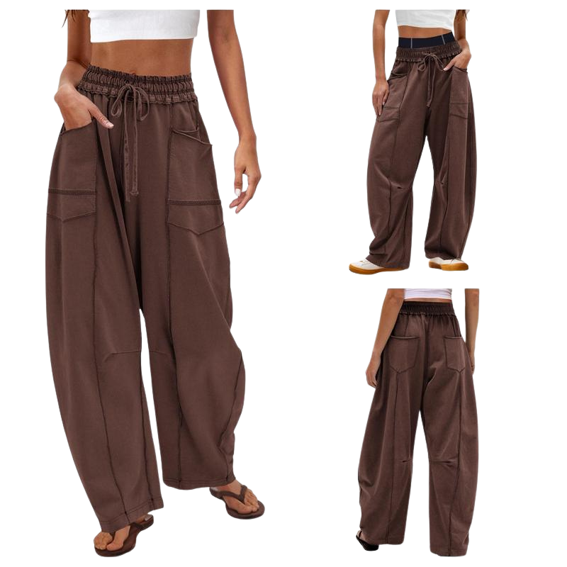 Tanming Women's Barrel Sweatpants