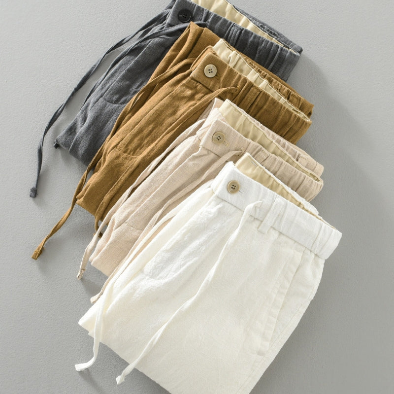Retro Linen Pants