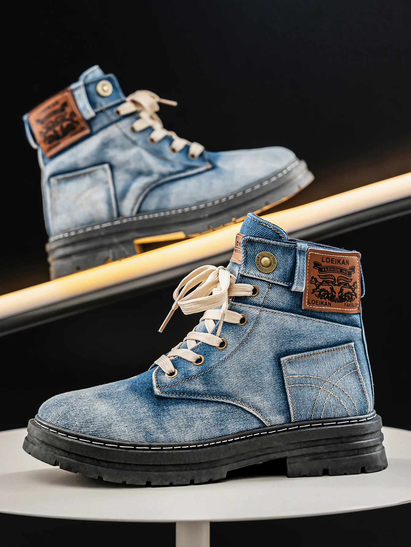 Raw Edge Boot