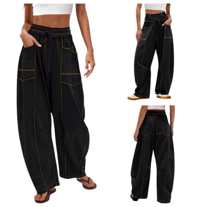 Tanming Women's Barrel Sweatpants