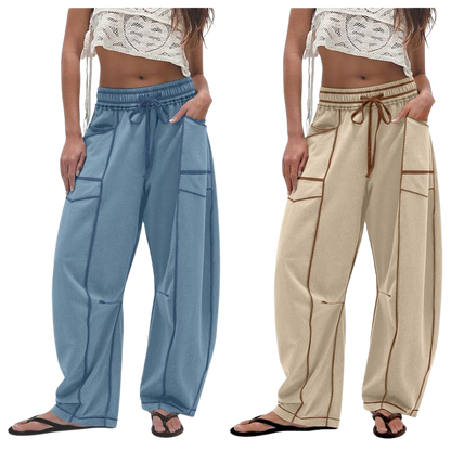 Tanming Women's Barrel Sweatpants